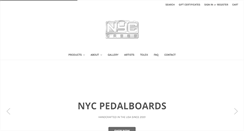 Desktop Screenshot of nycpedalboards.com